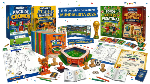 Kit Pequeños Mundialistas